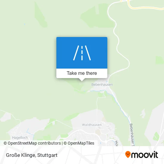 Карта Große Klinge