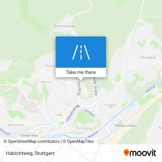 Карта Habichtweg
