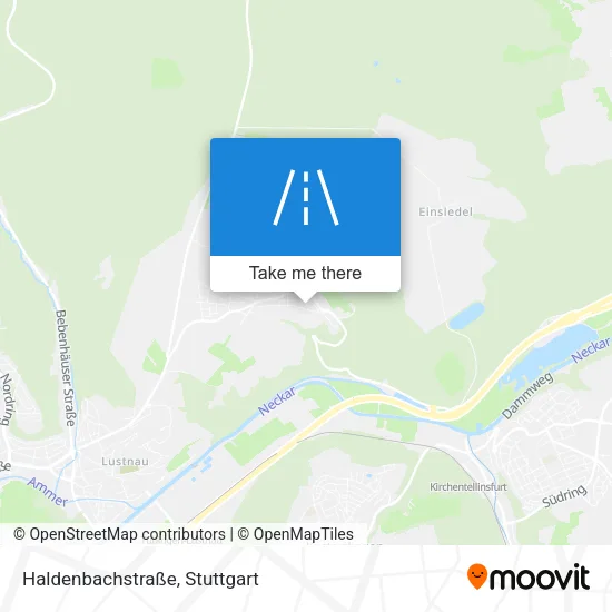 Haldenbachstraße map