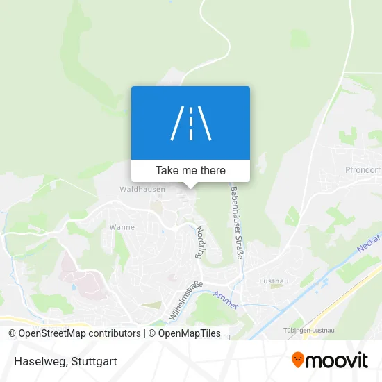 Карта Haselweg