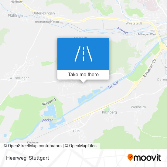 Карта Heerweg