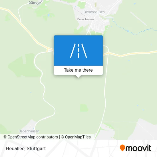Карта Heuallee