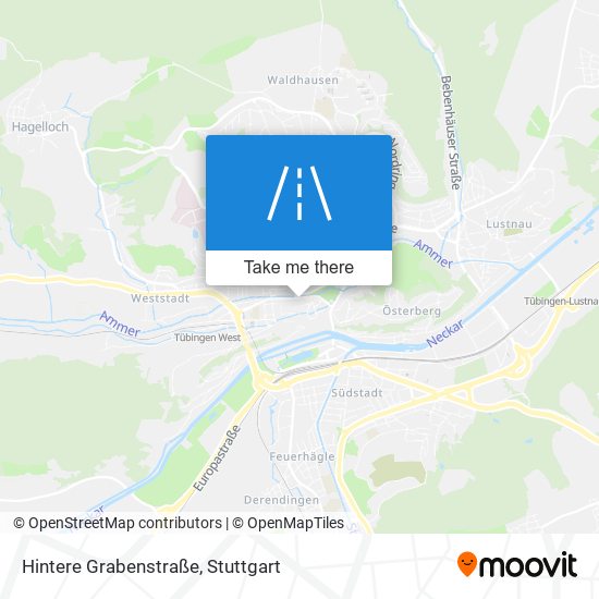 Hintere Grabenstraße map