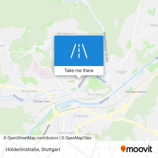 Hölderlinstraße map