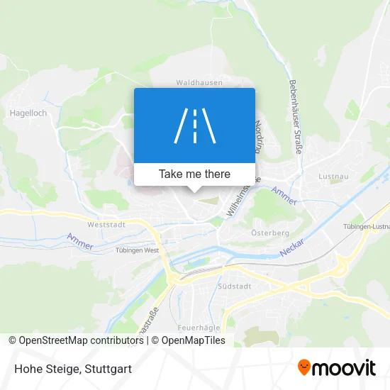 Карта Hohe Steige