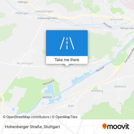 Карта Hohenberger Straße