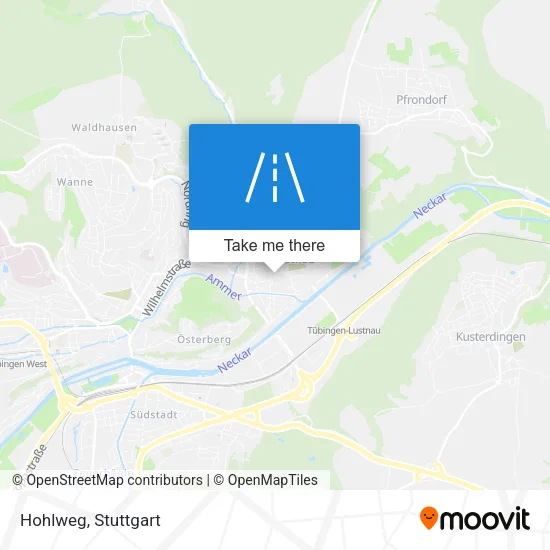 Карта Hohlweg