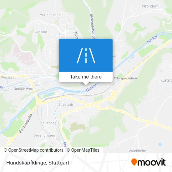 Карта Hundskapfklinge