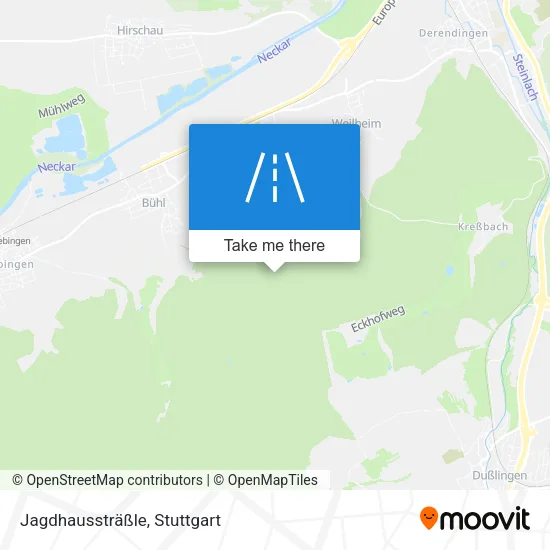 Карта Jagdhaussträßle