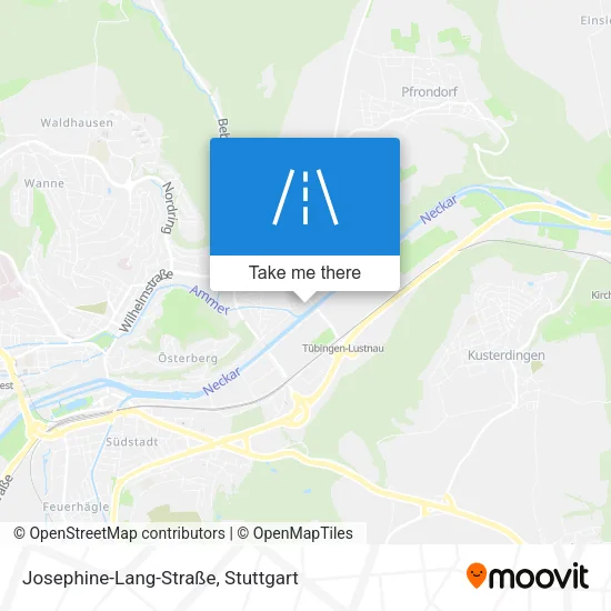 Карта Josephine-Lang-Straße