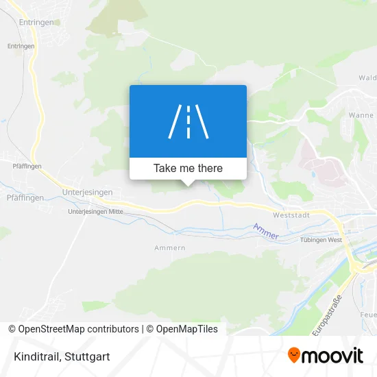 Карта Kinditrail