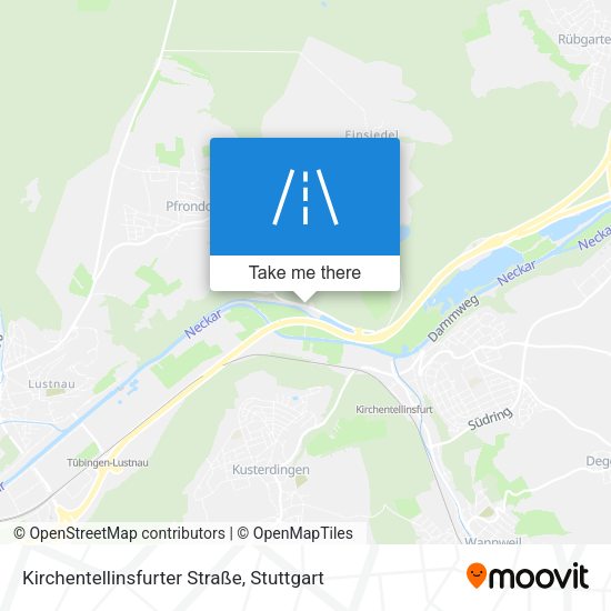 Kirchentellinsfurter Straße map