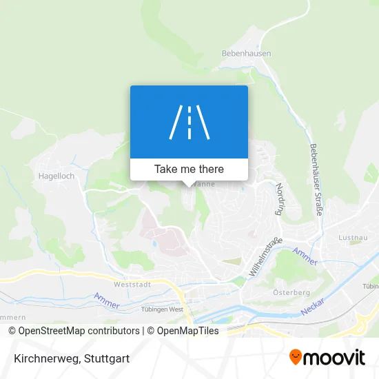 Kirchnerweg map