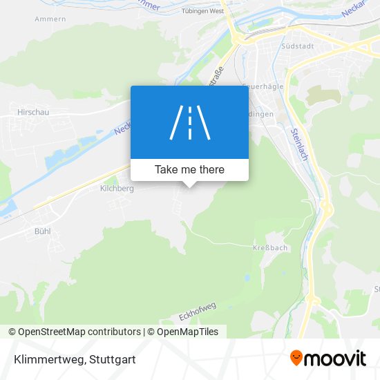 Klimmertweg map