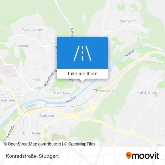 Konradstraße map