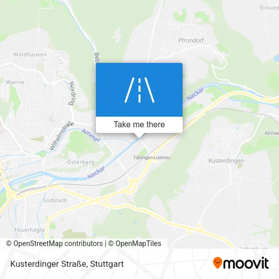 Карта Kusterdinger Straße
