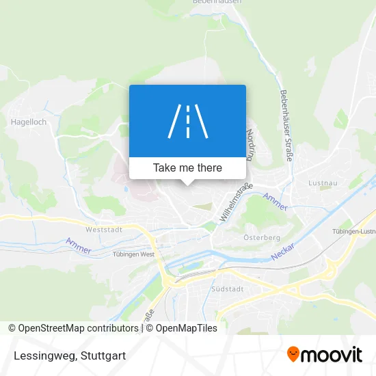 Карта Lessingweg