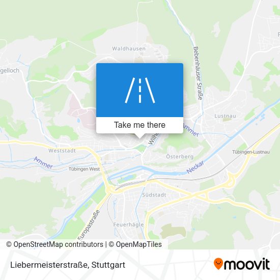 Liebermeisterstraße map