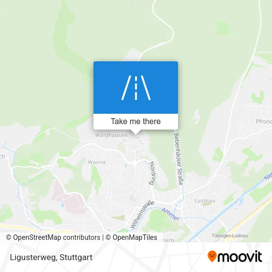 Карта Ligusterweg