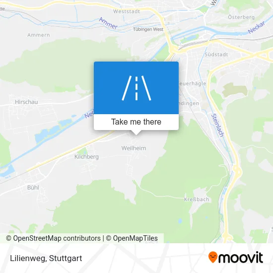 Карта Lilienweg