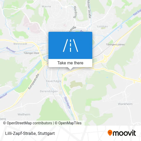 Карта Lilli-Zapf-Straße