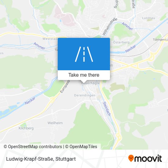 Ludwig-Krapf-Straße map