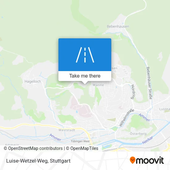 Карта Luise-Wetzel-Weg