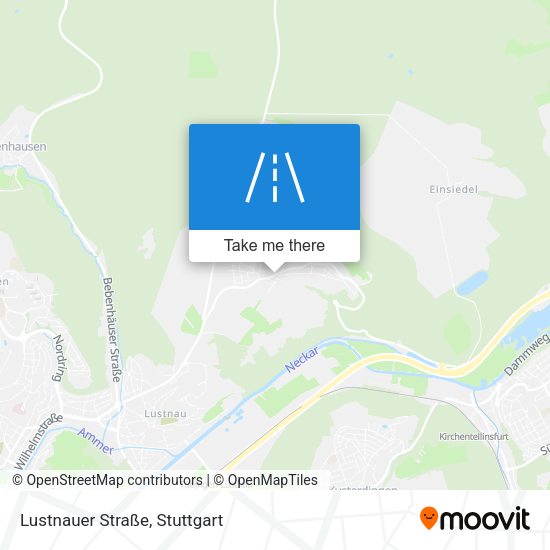 Lustnauer Straße map
