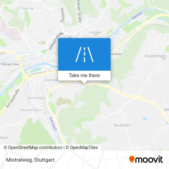 Карта Mistralweg