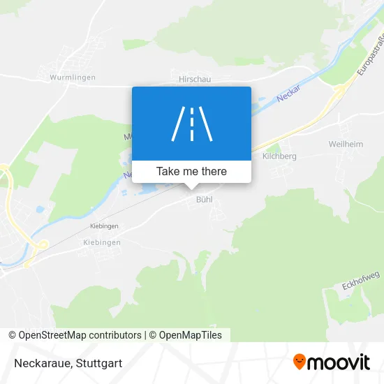 Карта Neckaraue