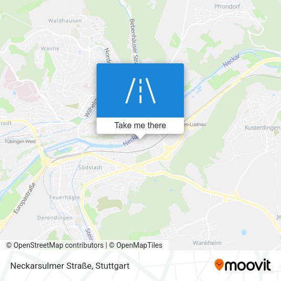 Neckarsulmer Straße map