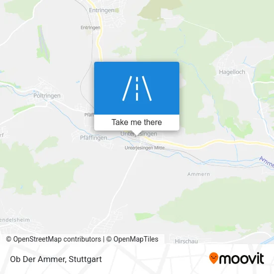 Карта Ob Der Ammer