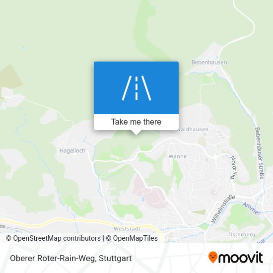 Oberer Roter-Rain-Weg map