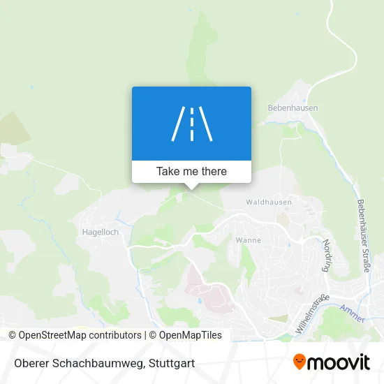 Карта Oberer Schachbaumweg