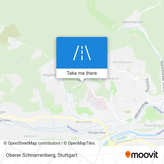 Карта Oberer Schnarrenberg