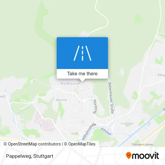 Карта Pappelweg