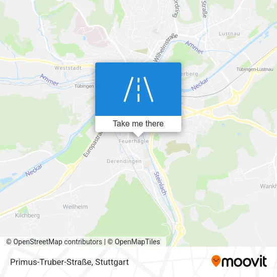Primus-Truber-Straße map