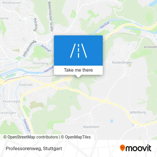 Карта Professorenweg