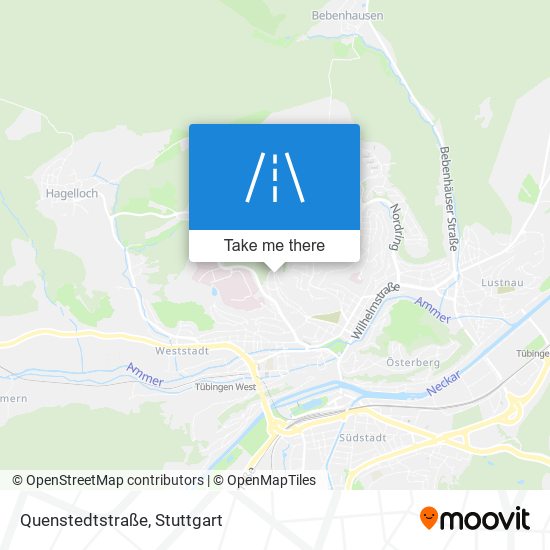 Quenstedtstraße map