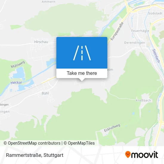 Карта Rammertstraße