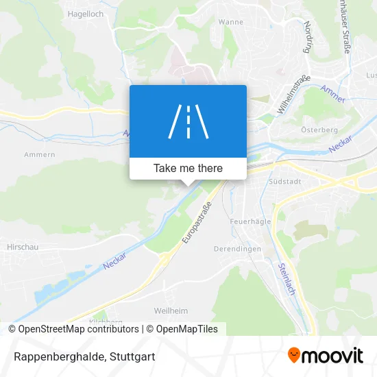 Rappenberghalde map