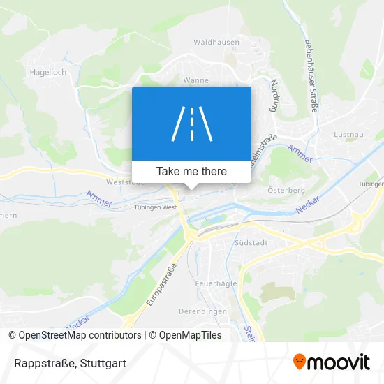 Карта Rappstraße