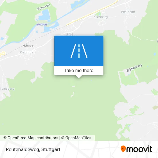 Карта Reutehaldeweg