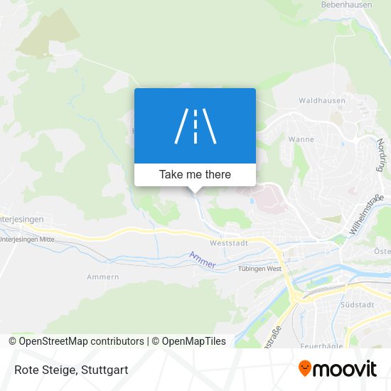 Карта Rote Steige