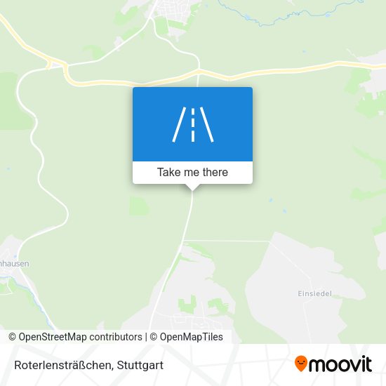 Roterlensträßchen map