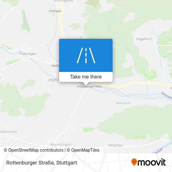 Карта Rottenburger Straße