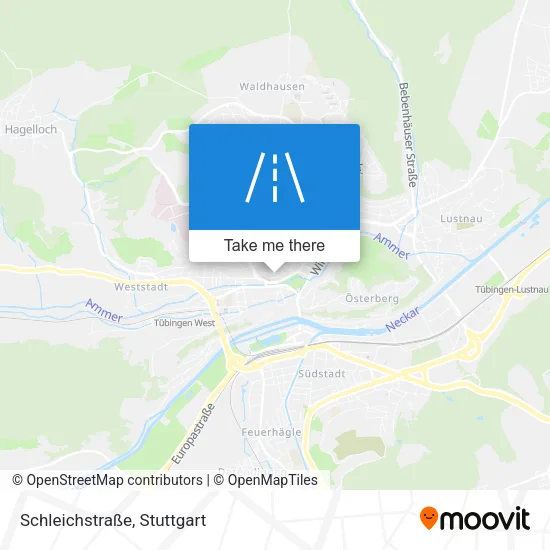 Карта Schleichstraße