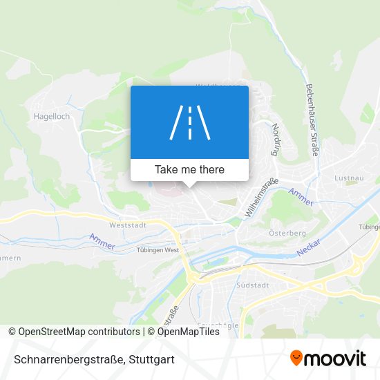 Schnarrenbergstraße map