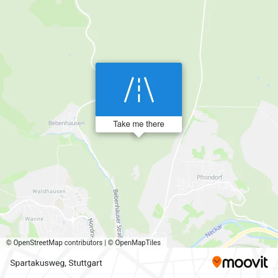 Карта Spartakusweg
