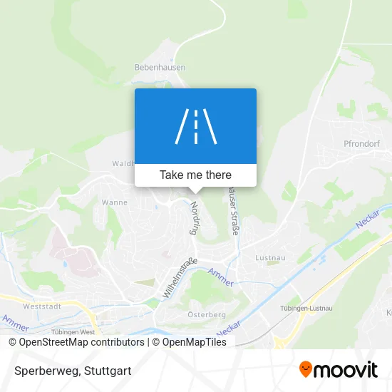 Карта Sperberweg